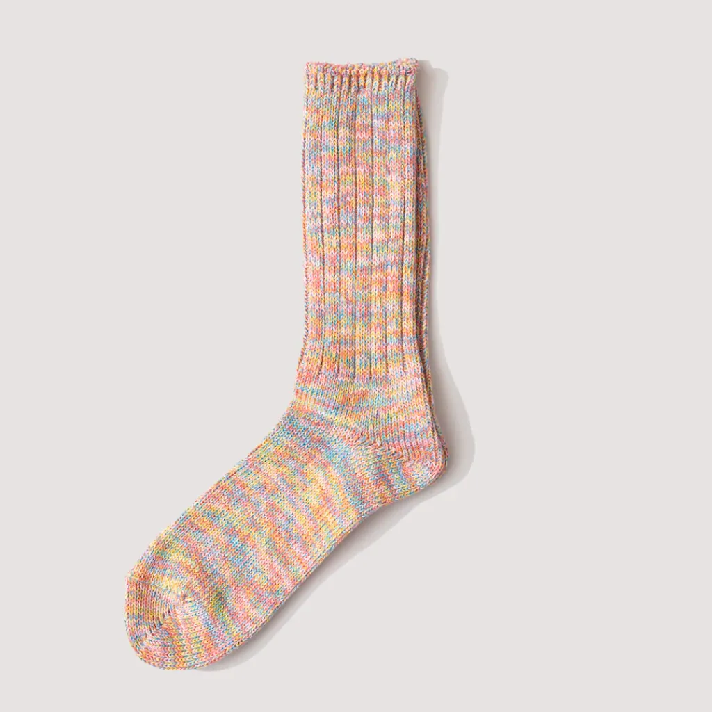 Socks|Anonymous Ism 5 Colour Mix Crew - Pink