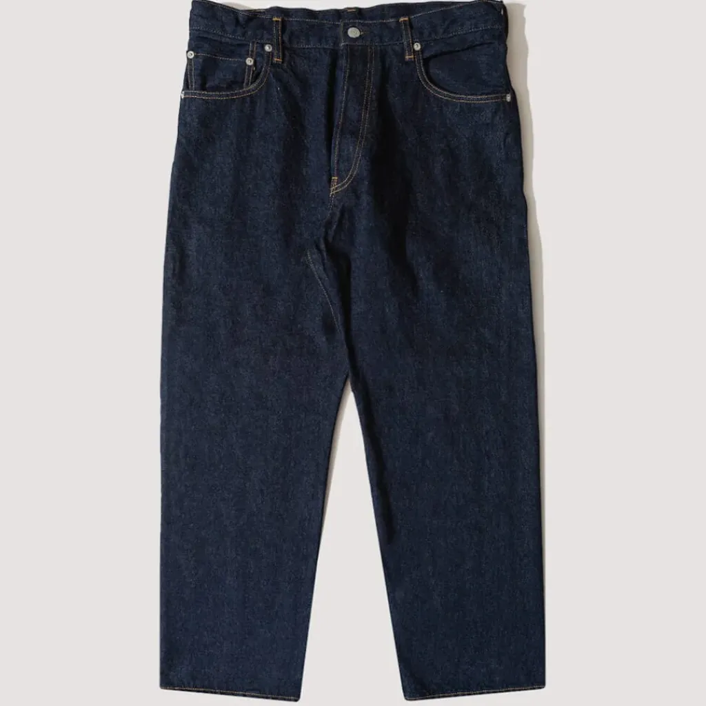 Jeans|Ordinary Fits 108 One Wash Loose Ankle Denim - Indigo