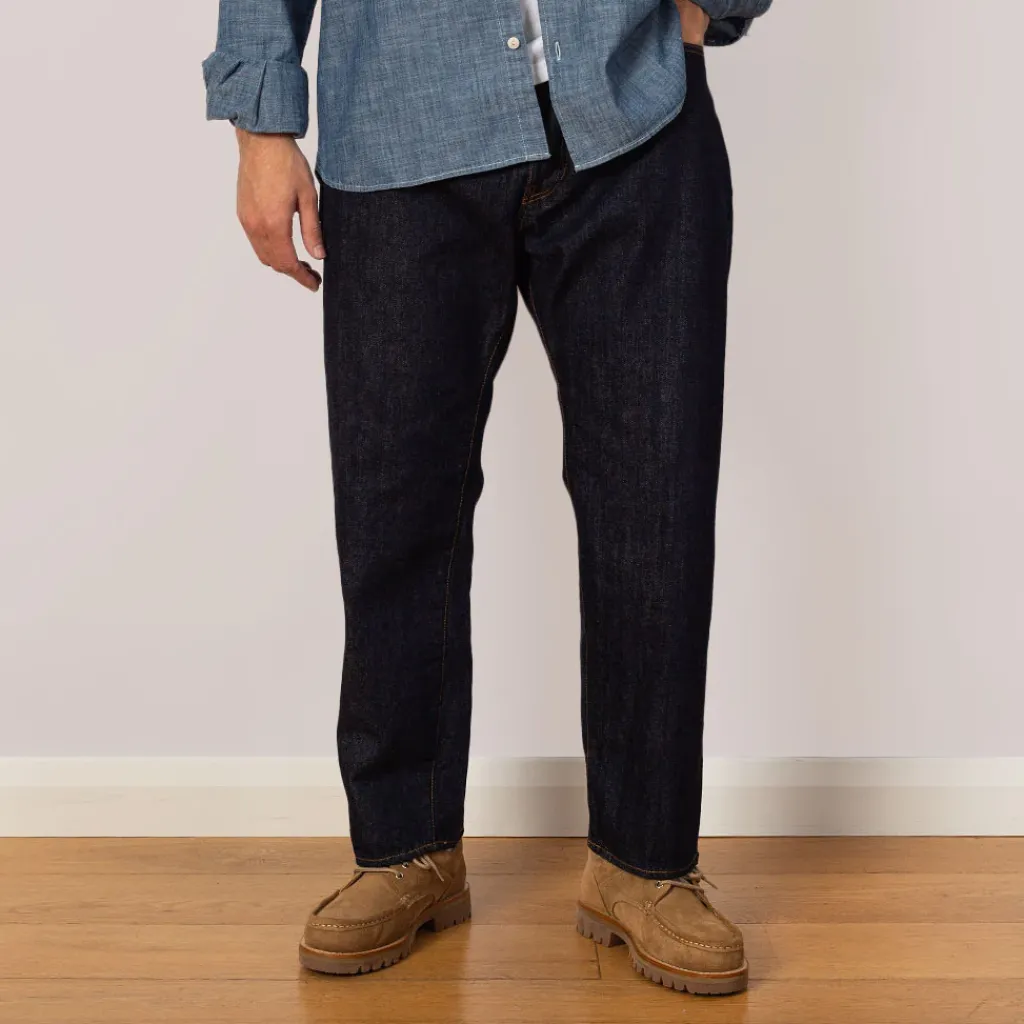 Jeans|Ordinary Fits 108 One Wash Loose Ankle Denim - Indigo