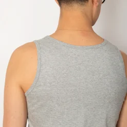 T-Shirts|Beams Plus 2 Pack Tank Top - White & Grey