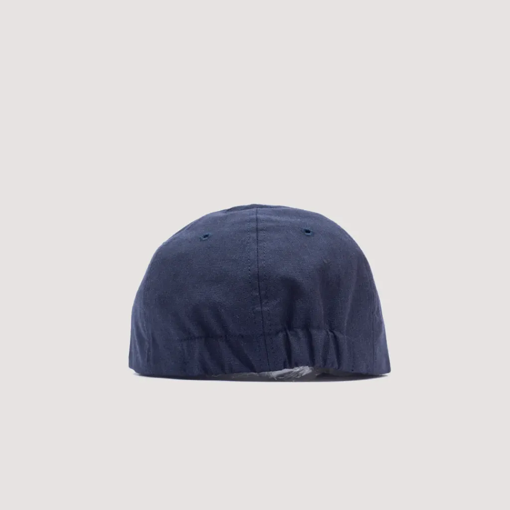 Headwear|Found Feather 6 Panel Baseball Cap - Navy