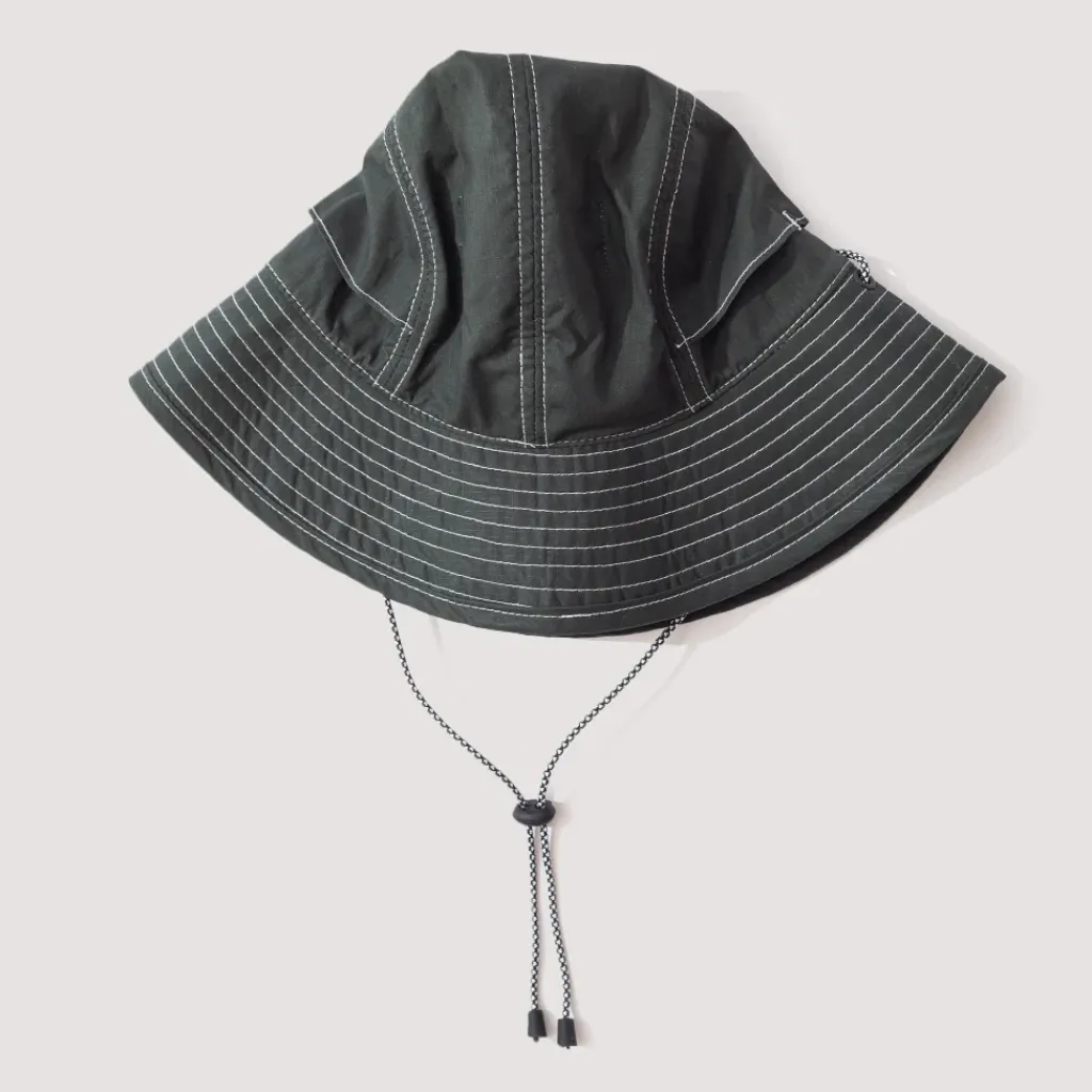 Headwear|Found Feather 5 Panel Explorer Hat - Deep Green