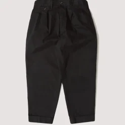 Trousers|Beams Plus 2 Pleat Trouser - Black