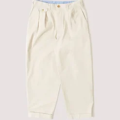 Trousers|Beams Plus 2 Pleat Trouser - Cement