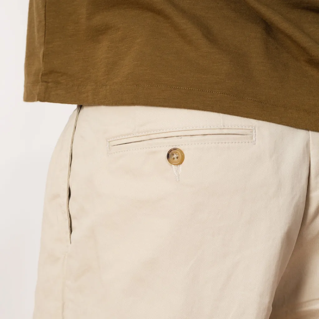 Trousers|Beams Plus 2 Pleat Trouser - Cement