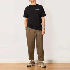 Trousers|Beams Plus 2 Pleat Twill Trouser - Olive