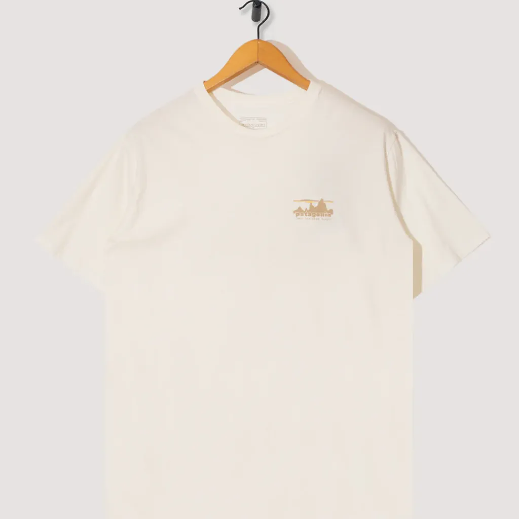 T-Shirts|Patagonia 73 Skyline Organic T-Shirt - Birch White