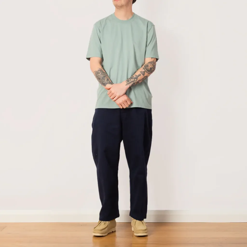 T-Shirts|NN07 Adam T-Shirt 3209 - Steely Blue