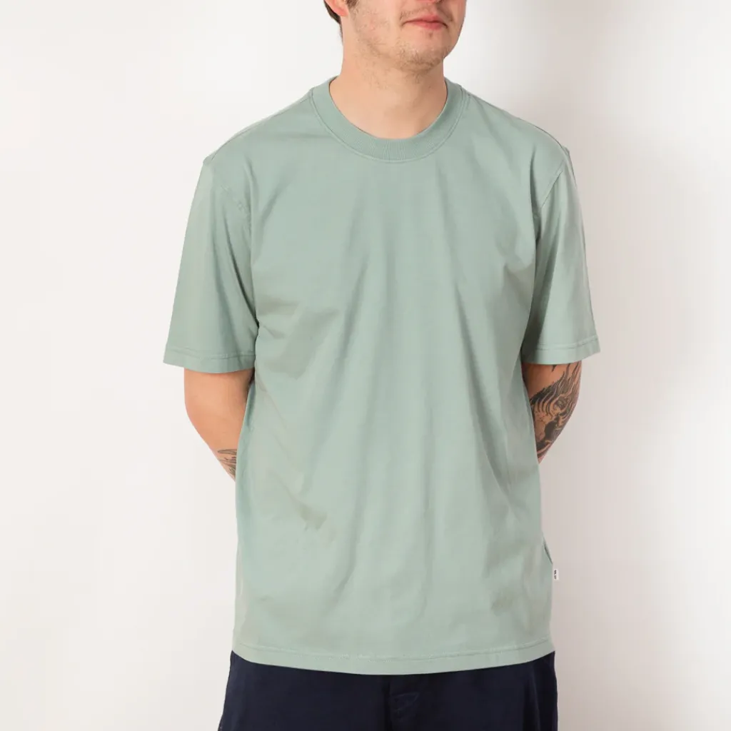 T-Shirts|NN07 Adam T-Shirt 3209 - Steely Blue