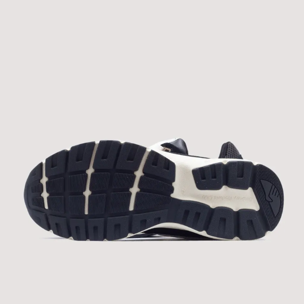 Footwear|Stepney Workers Club Amiel S-Strike - Black Suede Mix
