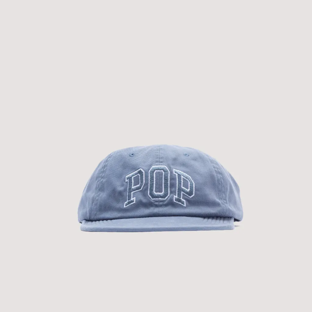 Headwear|Pop Trading Company Arch 6 Panel Cap - Stormy Sea