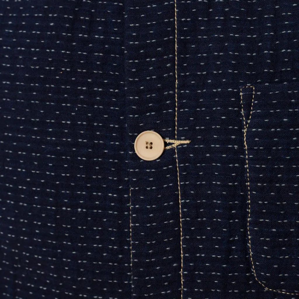Jackets|Folk Assembly Jacket - Indigo Floatstitch