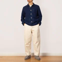 Jackets|Folk Assembly Jacket - Indigo Waffle