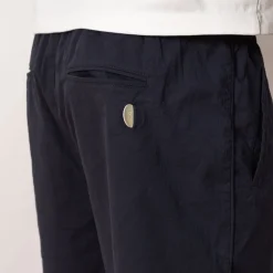 Shorts|Folk Assembly Short - Navy Seersucker
