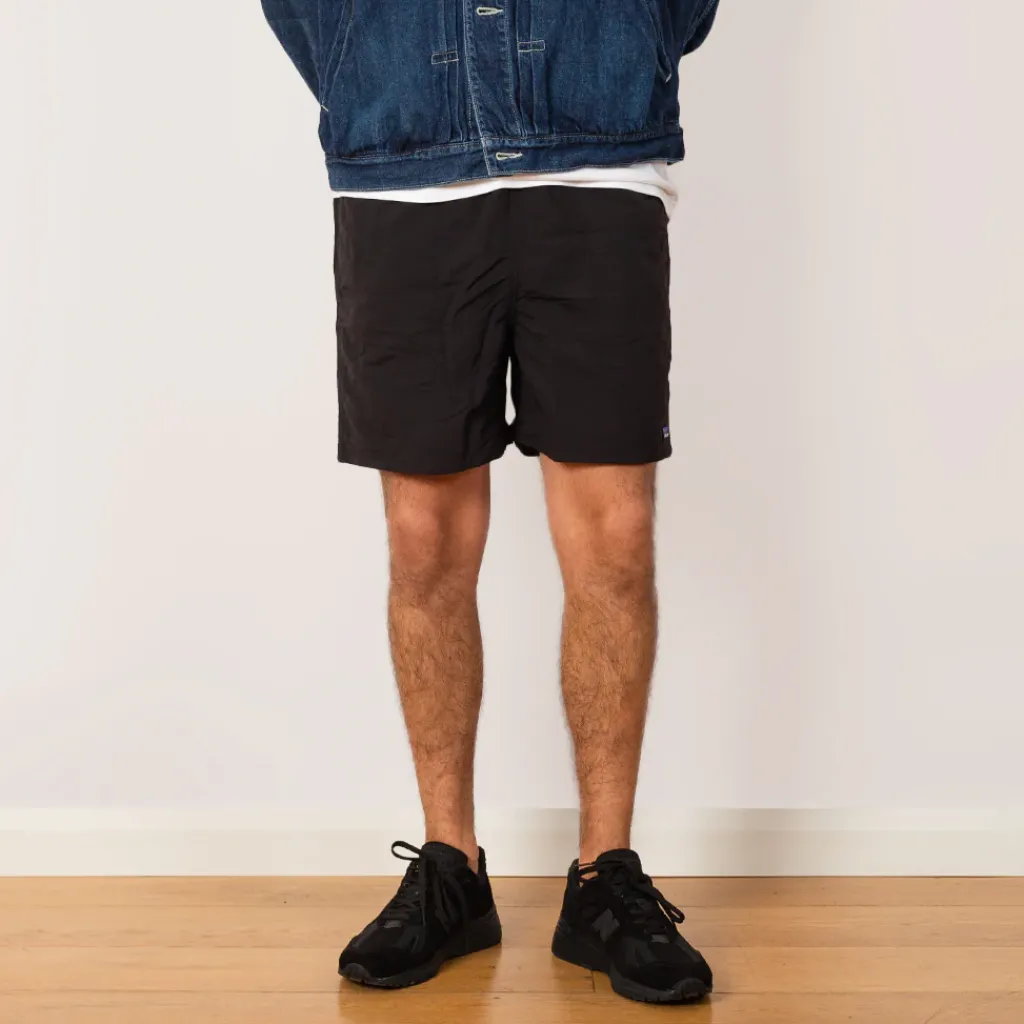 Swimwear|Shorts|Patagonia Baggies 5" - Black On Black
