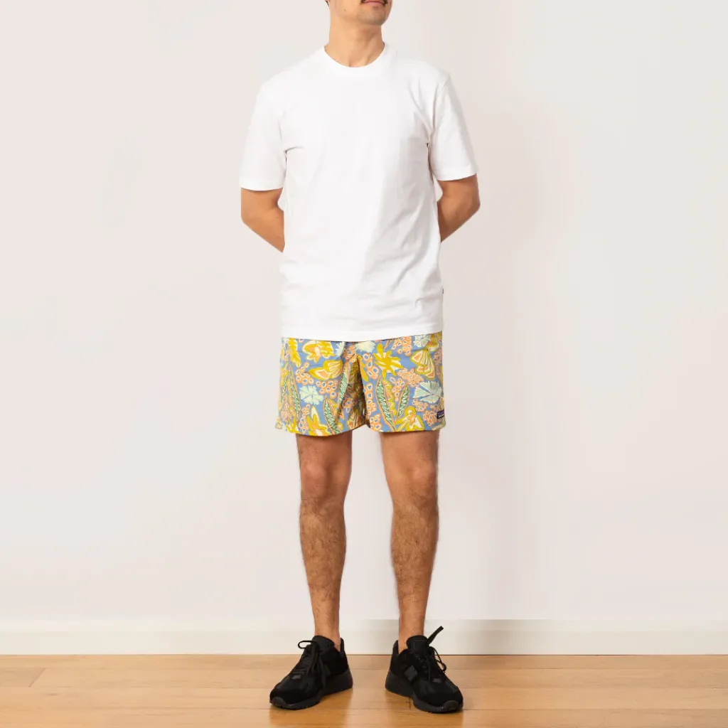 Shorts|Swimwear|Patagonia Baggies 5" - Flourish Abundant Blue