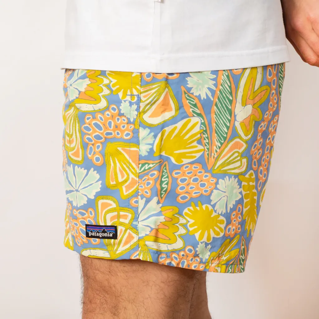 Shorts|Swimwear|Patagonia Baggies 5" - Flourish Abundant Blue
