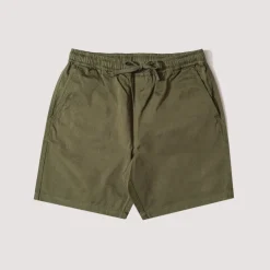 Shorts|Universal Works Beach Short - Light Olive