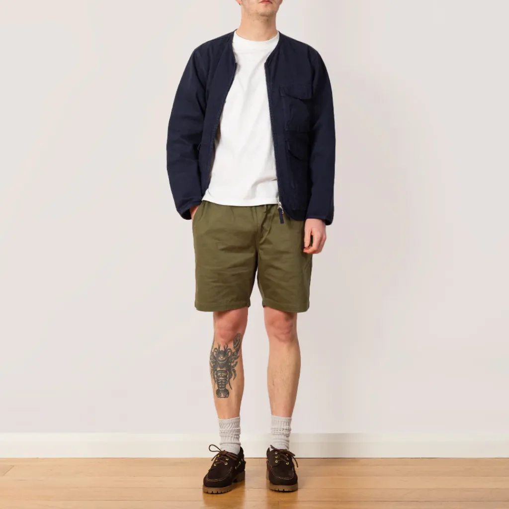 Shorts|Universal Works Beach Short - Light Olive