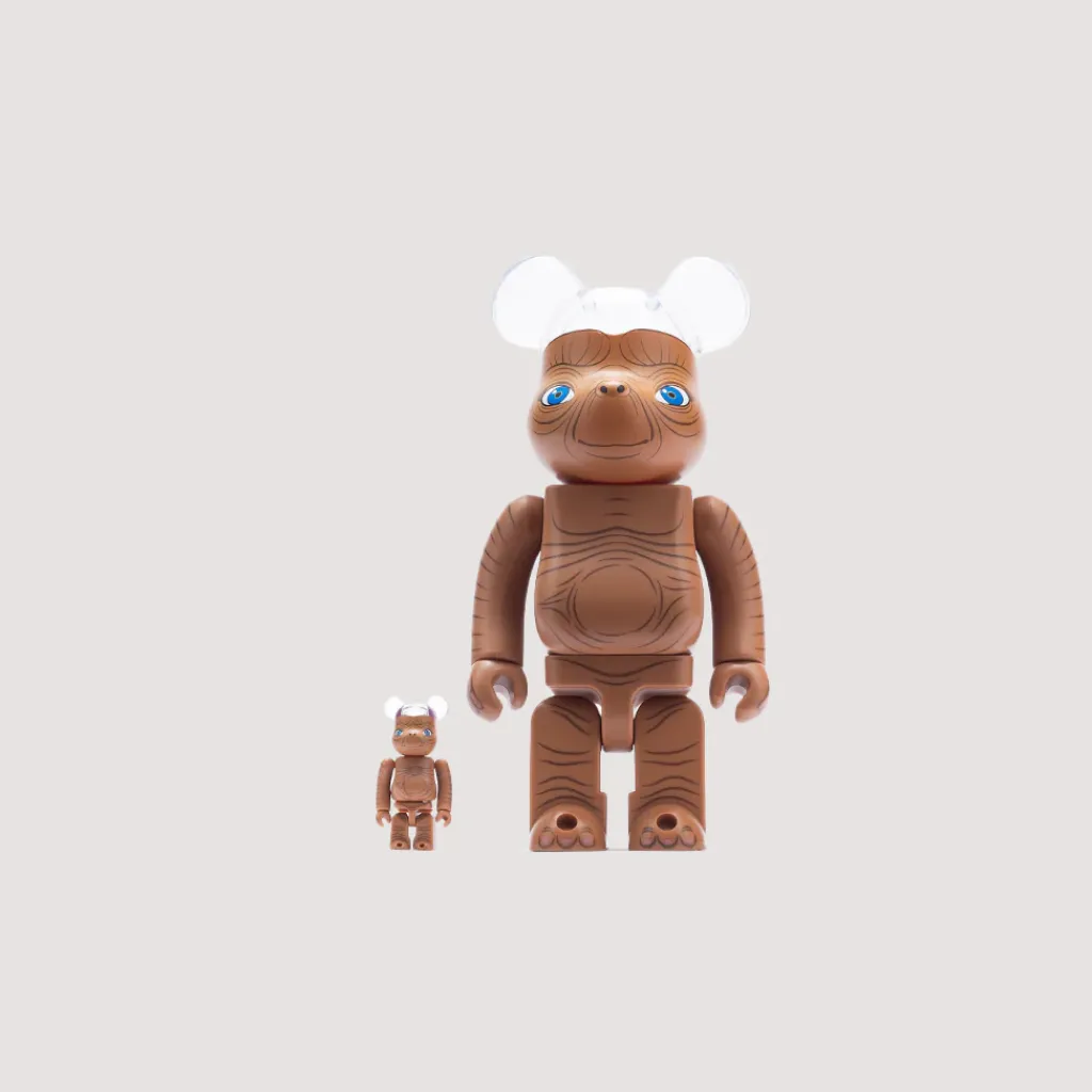 Lifestyle|Medicom Be@rbricks - E.T. 100% & 400%