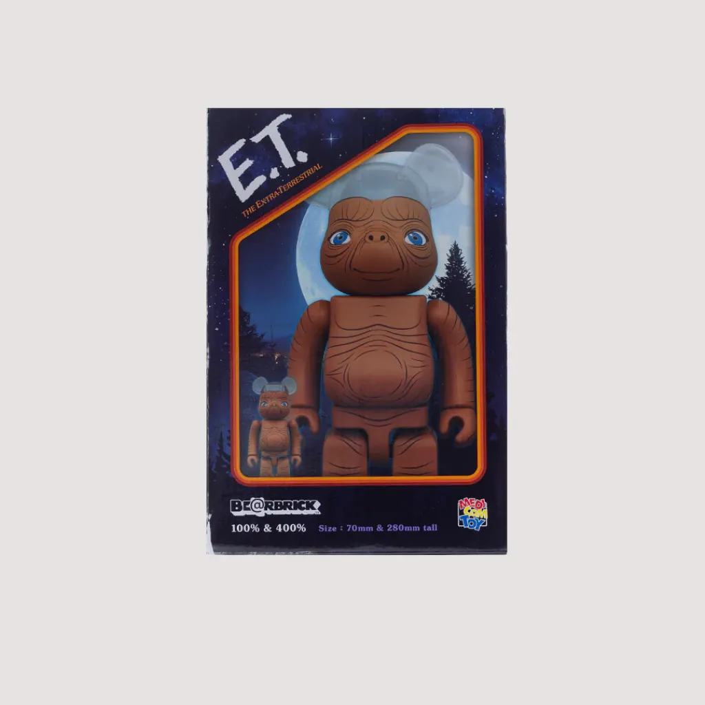 Lifestyle|Medicom Be@rbricks - E.T. 100% & 400%