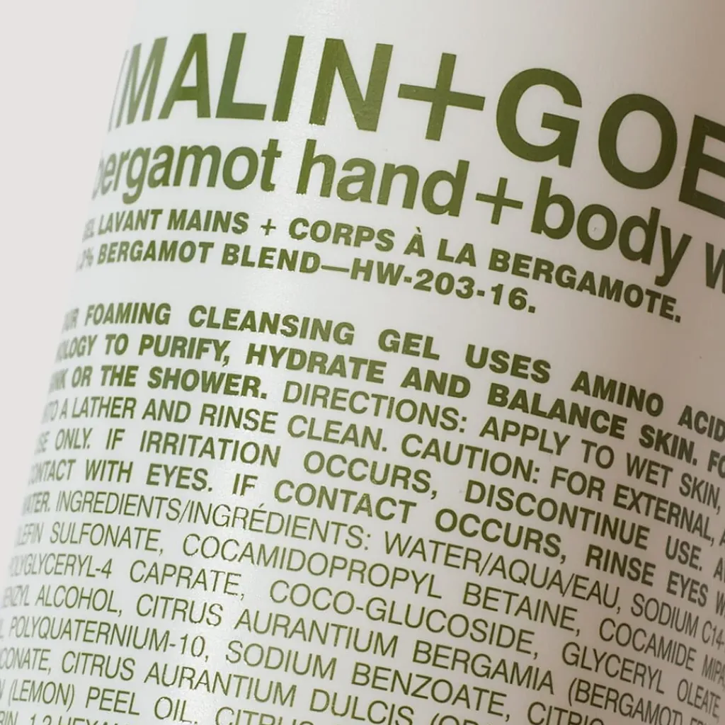 Grooming|Malin + Goetz Bergamot Hand + Body Wash