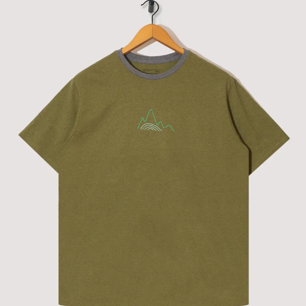 T-Shirts|Patagonia Berm Logo Responsibili-Tee - Graze Green