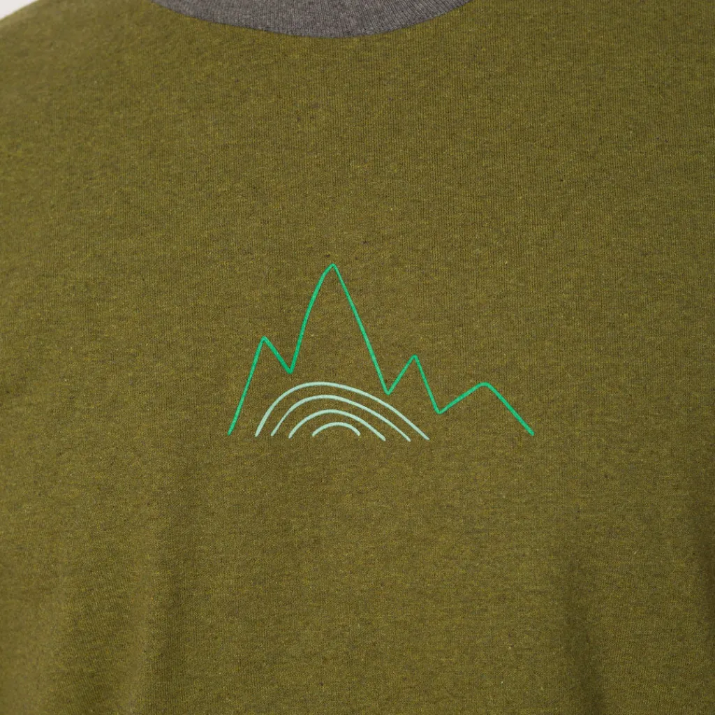 T-Shirts|Patagonia Berm Logo Responsibili-Tee - Graze Green