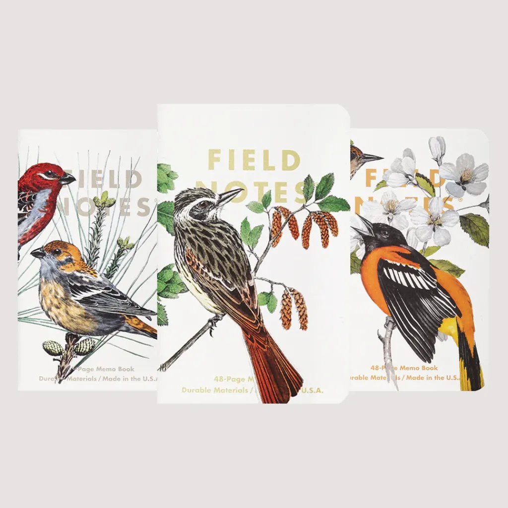 Lifestyle|Field Notes Birds and Trees of North America - Grosbeak