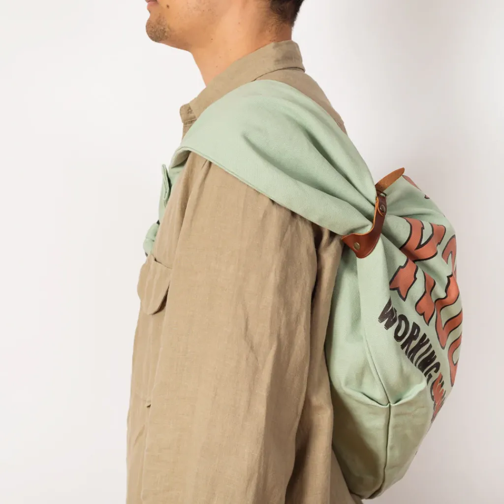 Bags|Kapital Canvas Snufkin Bag - Light Green