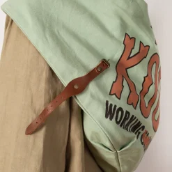Bags|Kapital Canvas Snufkin Bag - Light Green