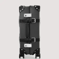 Bags|Globe-Trotter Centenary Four Wheel Carry-On Case - Charcoal/Black/Chrome