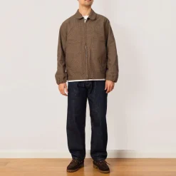Jackets|Sage De Cret Checkered Short Jacket - Glen Check
