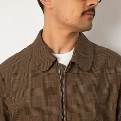 Jackets|Sage De Cret Checkered Short Jacket - Glen Check