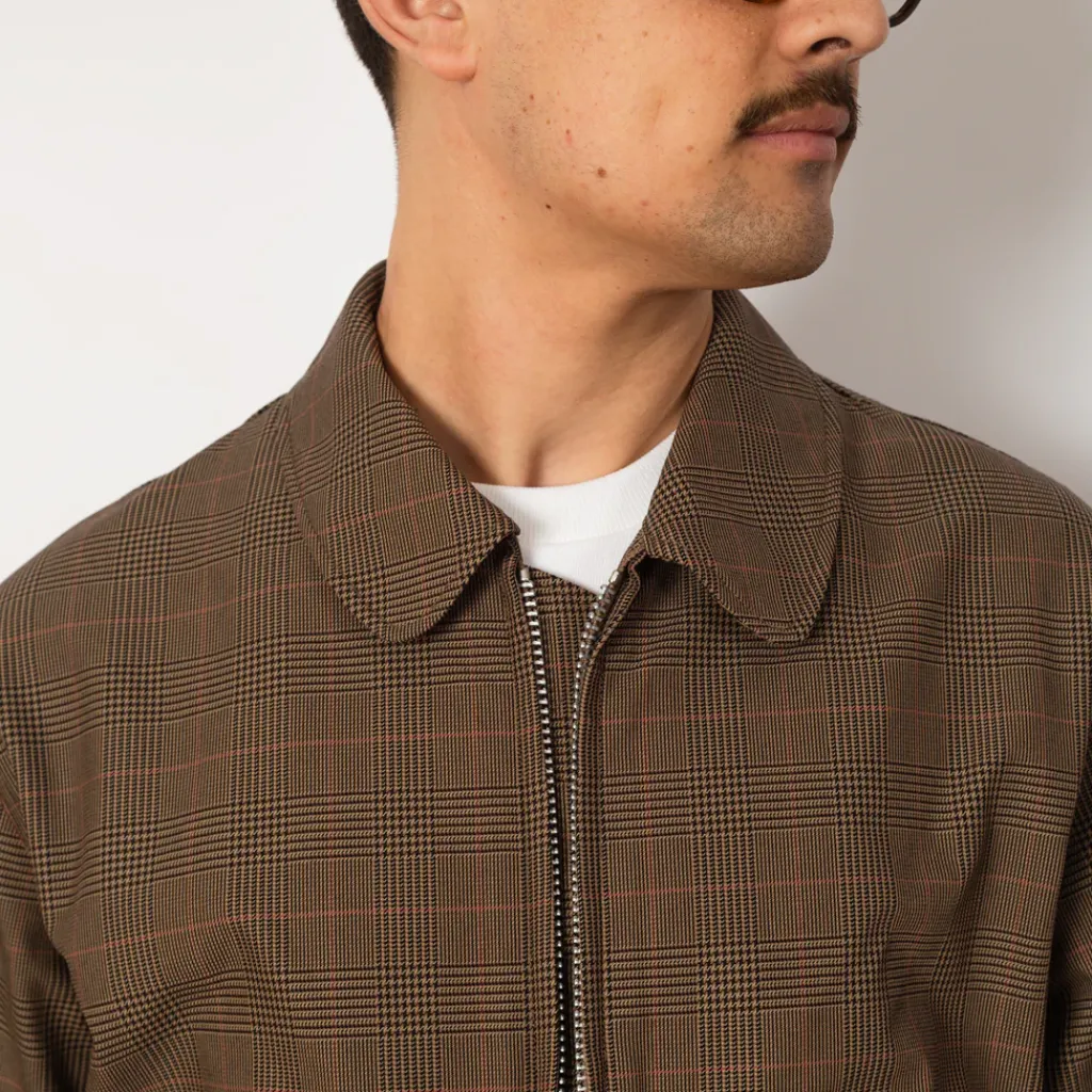 Jackets|Sage De Cret Checkered Short Jacket - Glen Check