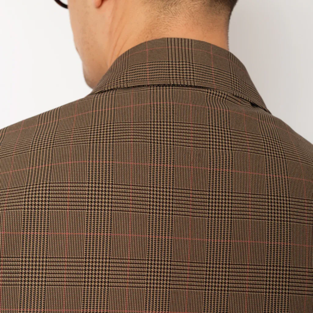 Jackets|Sage De Cret Checkered Short Jacket - Glen Check