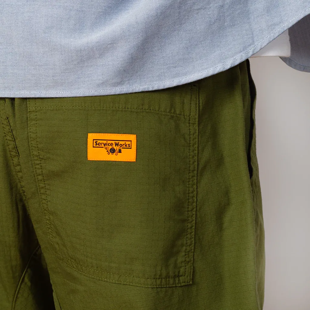 Shorts|Service Works Chef Shorts - Olive
