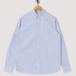 Shirts|NN07 Colby Oxford Shirt 5910 - Blue Stripe