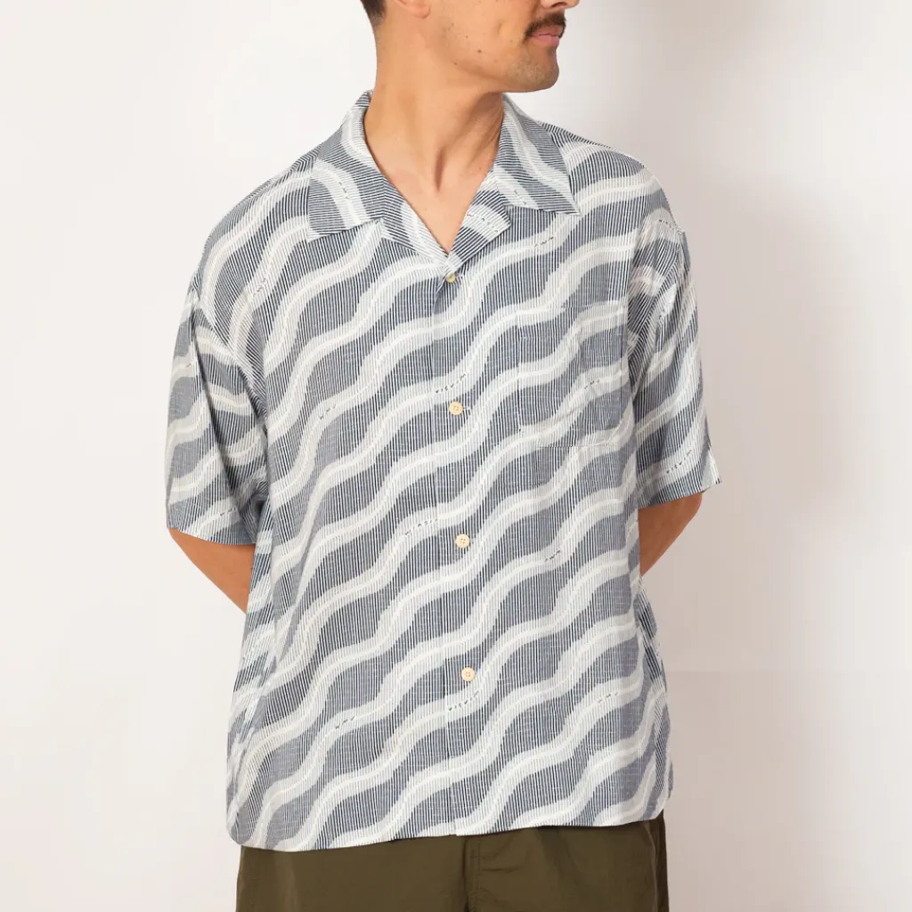 Shirts|Visvim Copa Shirt S/S - Navy
