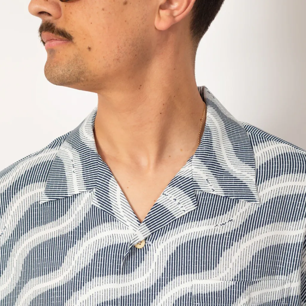 Shirts|Visvim Copa Shirt S/S - Navy