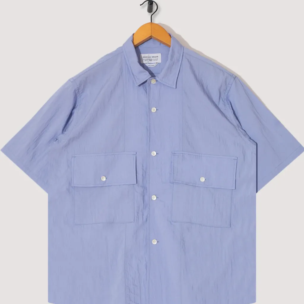 Shirts|Ends and Means Corfu Shirt - Sax