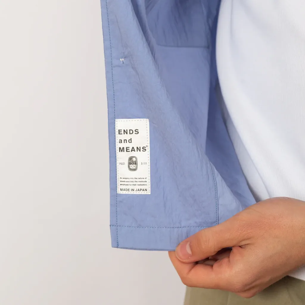 Shirts|Ends and Means Corfu Shirt - Sax