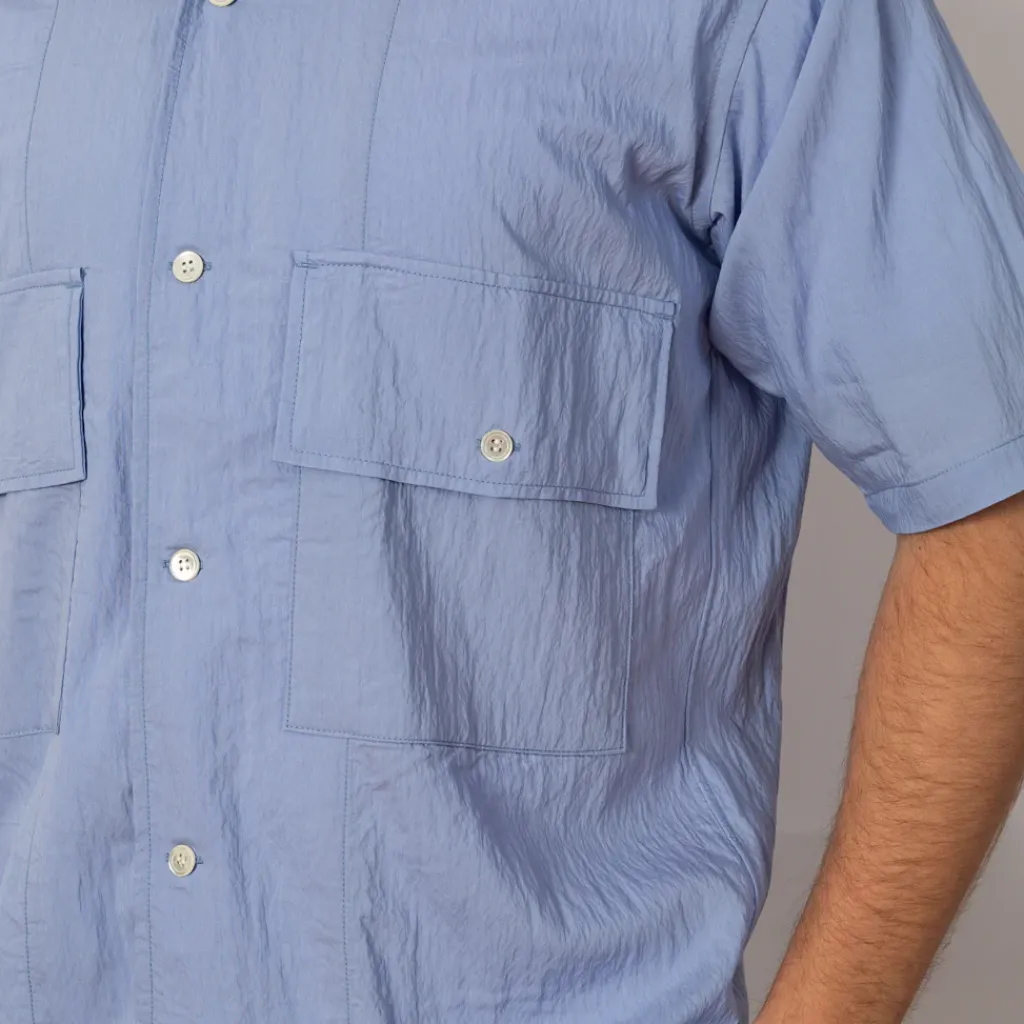 Shirts|Ends and Means Corfu Shirt - Sax