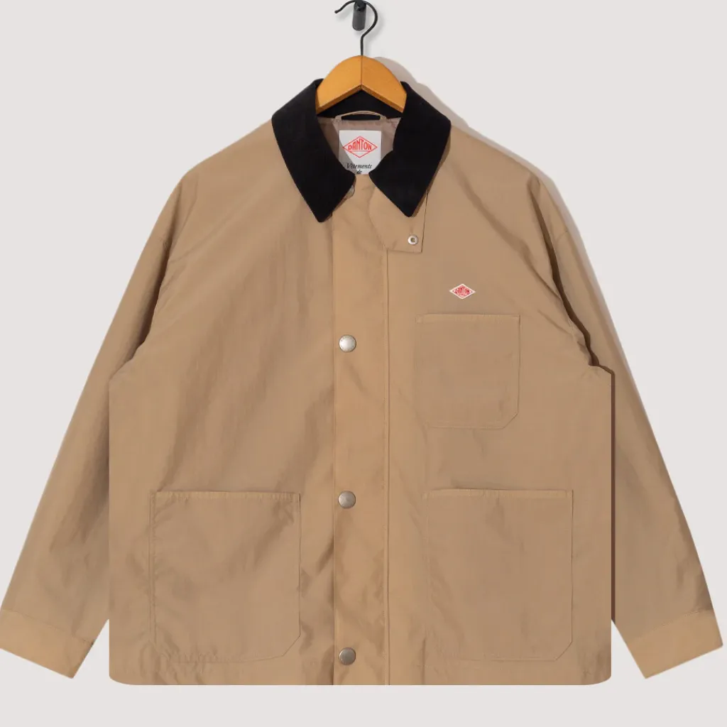 Jackets|Danton Coverall Jacket - Sand Beige