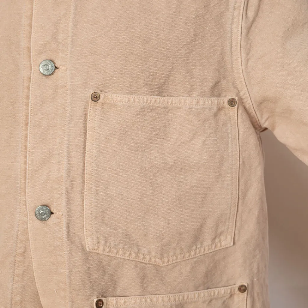 Jackets|Kaptain Sunshine Coverall Jacket - Sand Pink