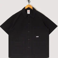Shirts|Danton Coverall S/S Shirt - Black