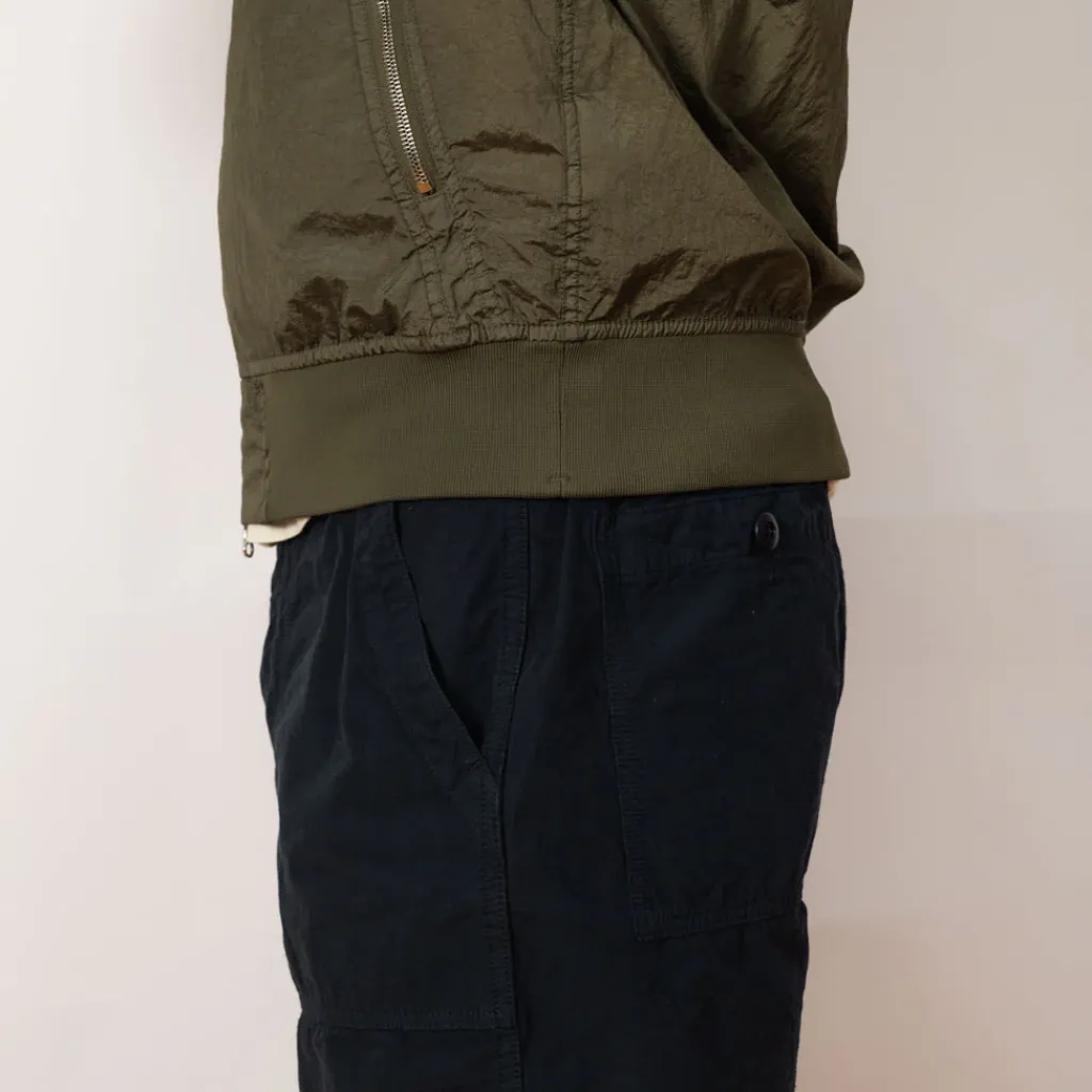 Jackets|Stone Island Crinkle Bomber - Military Green (V0054)