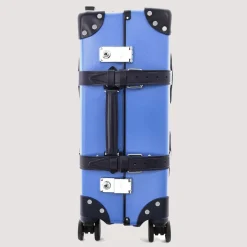 Bags|Globe-Trotter Cruise Four Wheel Carry-On Case - Royal Blue/Navy/Chrome