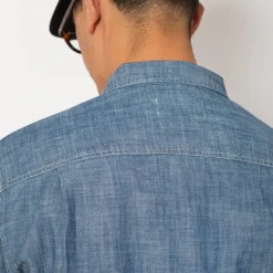 Shirts|You Must Create Curtis Light Chambray Shirt - Light Indigo