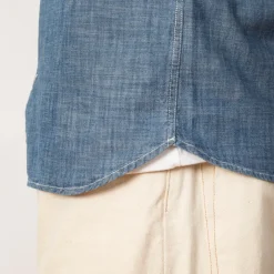 Shirts|You Must Create Curtis Light Chambray Shirt - Light Indigo
